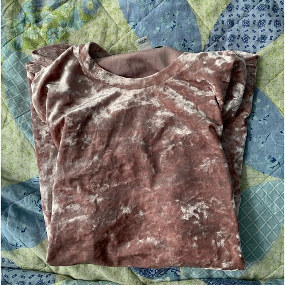Velvet Pink Women’s Top - Picture 2 of 3